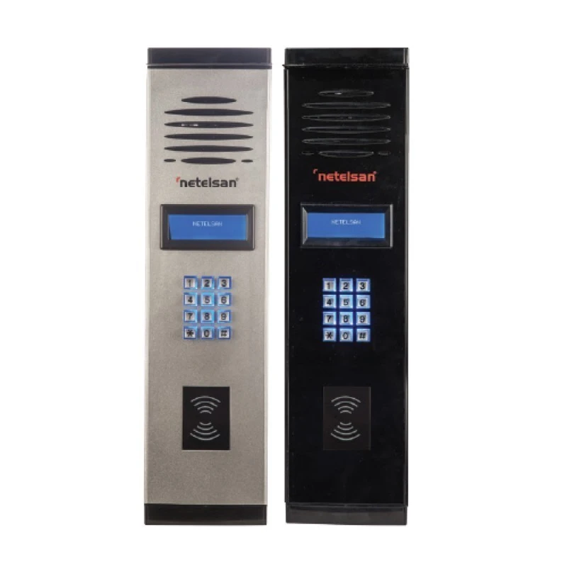 Diafonlu Dijital Tuşlu Kartlı Zil Paneli